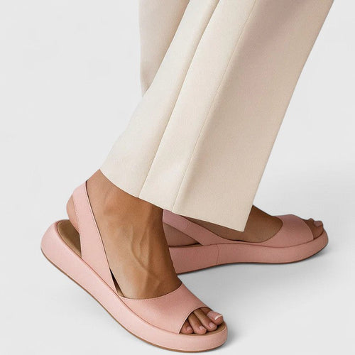 Marisol | Sandalias Plataforma Punta Abierta
