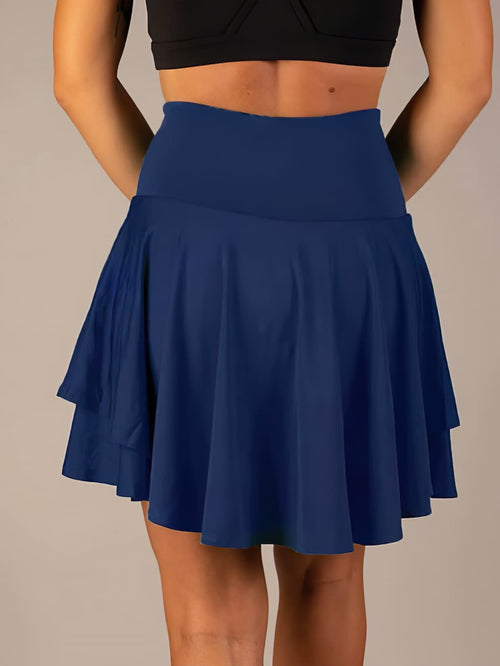 Ximena | Falda con Bolsillos y Shorts Integrados