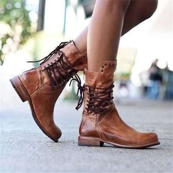 Antonia | Botines de Agujetas con Estoperoles