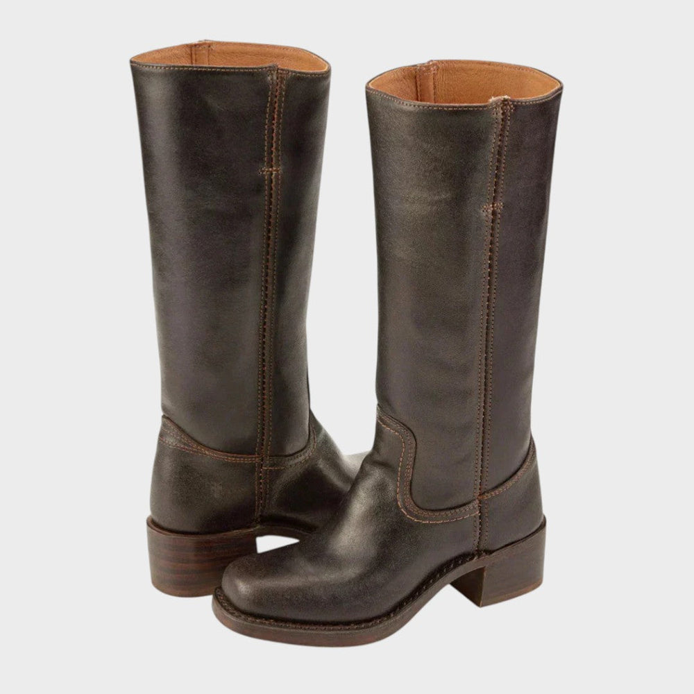 Carmen | Botas Altas de Caña Recta sin Cierre