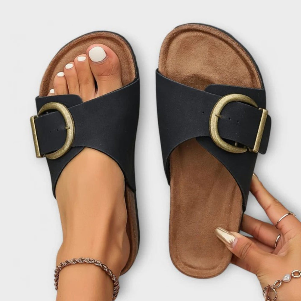 Alba | Sandalias Ortopédicas con Hebilla
