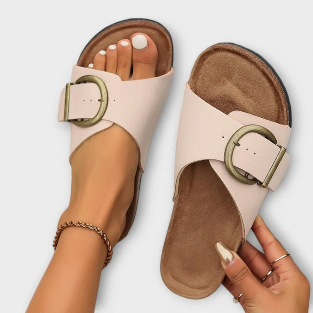 Alba | Sandalias Ortopédicas con Hebilla