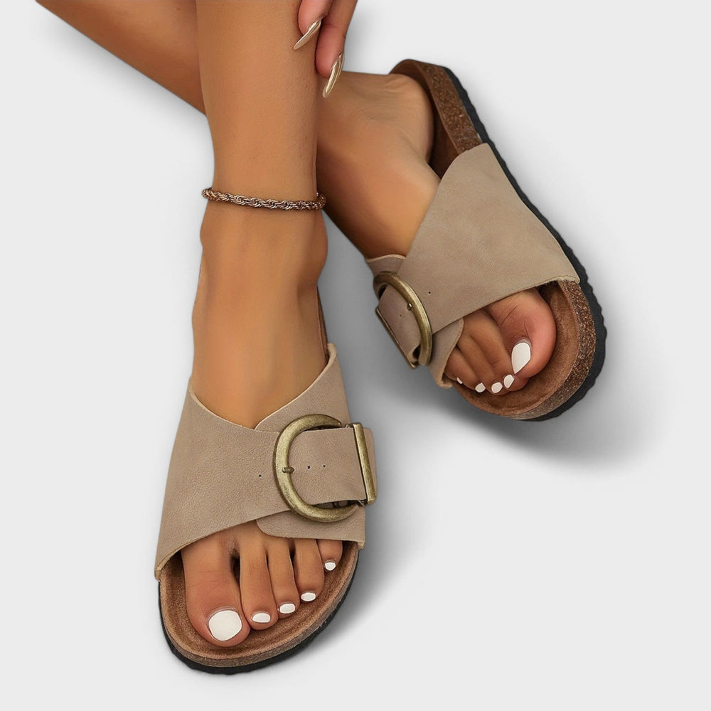 Alba | Sandalias Ortopédicas con Hebilla