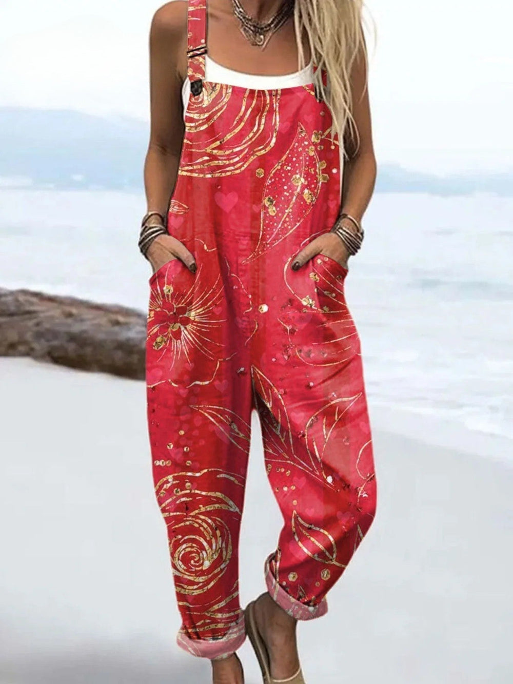 Alondra | Jumpsuit Fluido de Corte Relajado