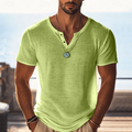 Andrés | Playera Henley de Corte Relajado