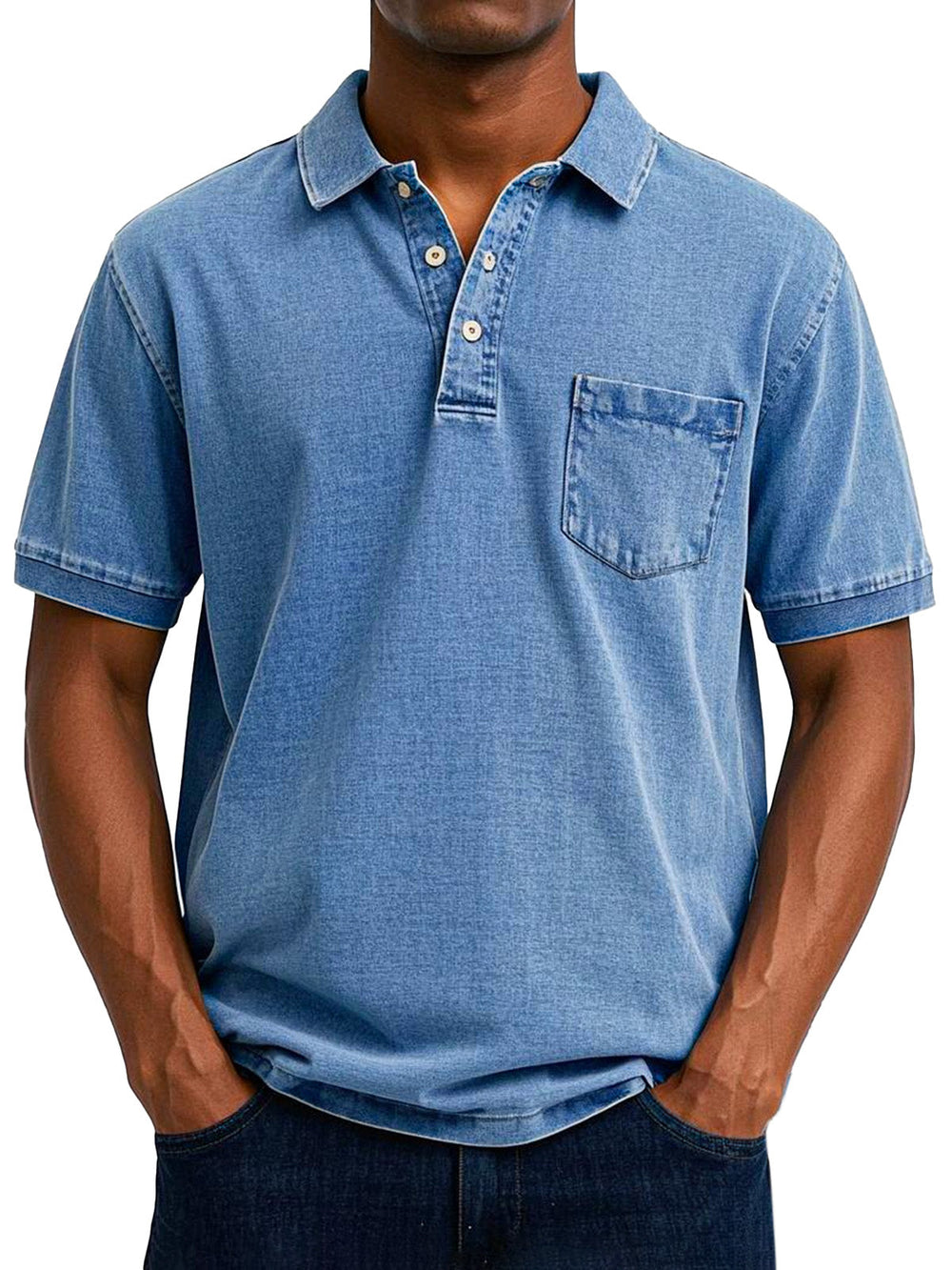 Andrés | Playera Polo Casual de Aire Retro