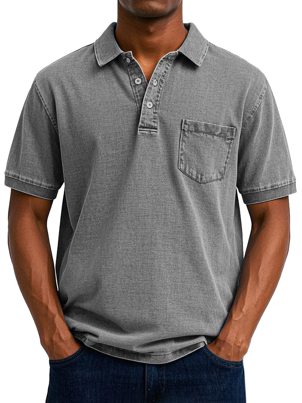 Andrés | Playera Polo Casual de Aire Retro