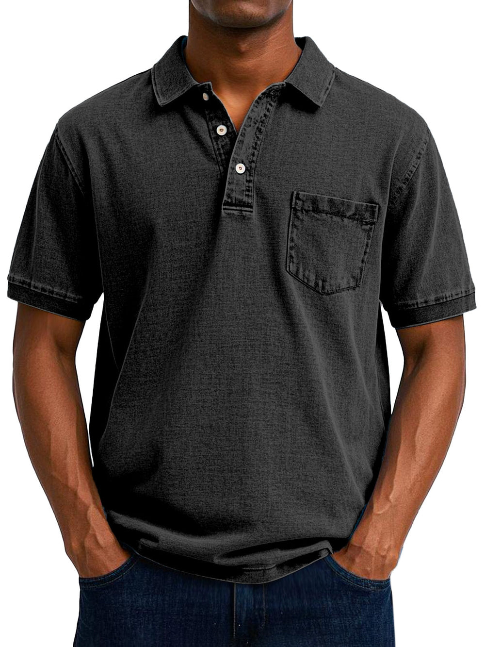 Andrés | Playera Polo Casual de Aire Retro