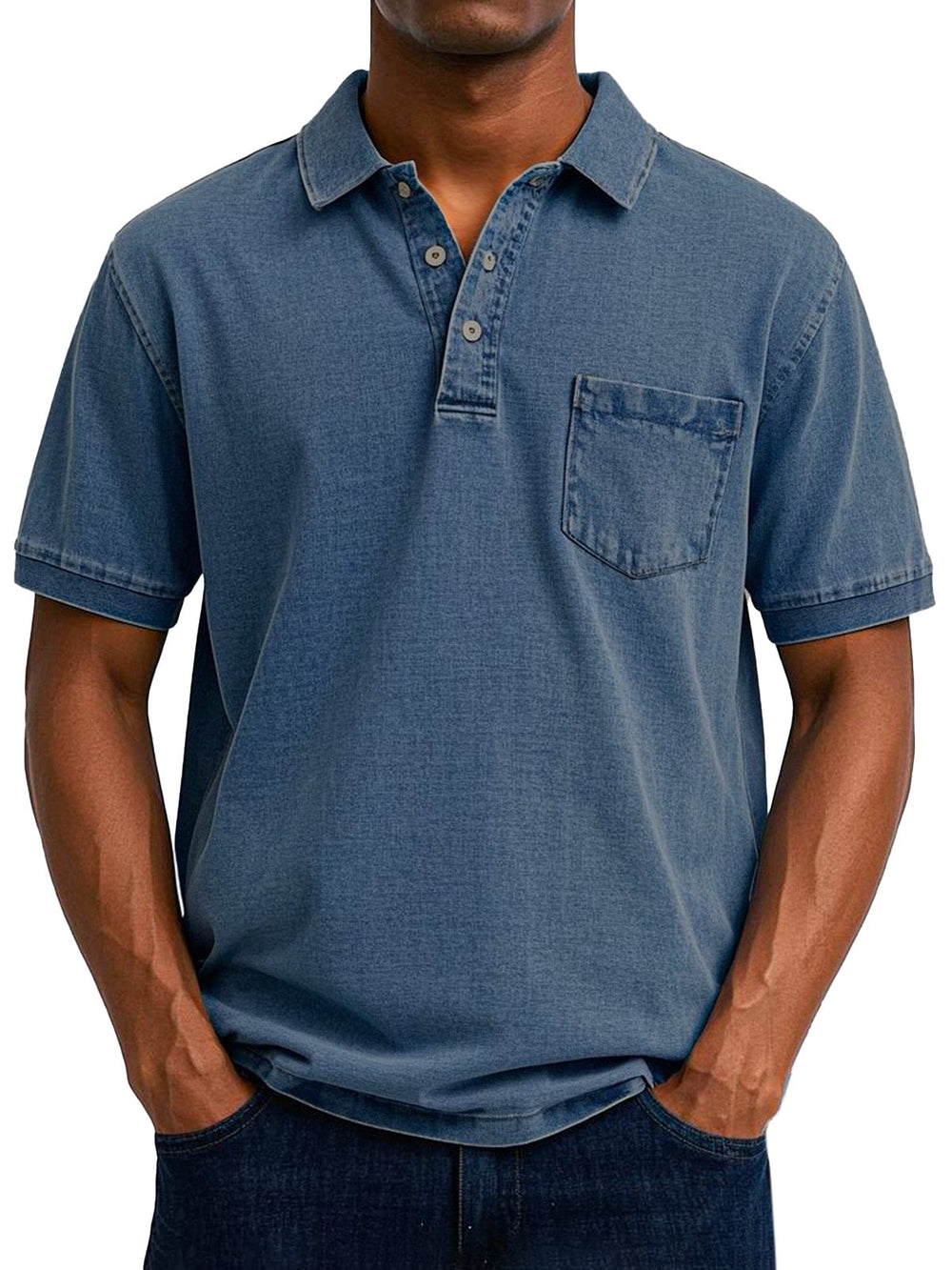 Andrés | Playera Polo Casual de Aire Retro