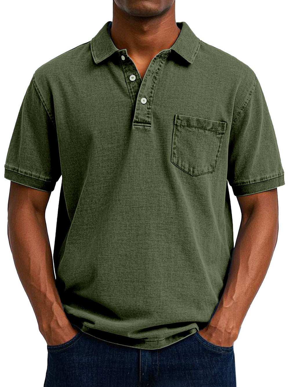 Andrés | Playera Polo Casual de Aire Retro