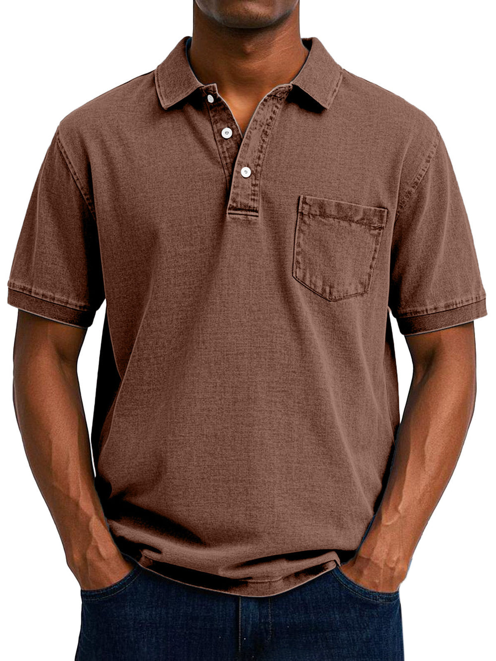 Andrés | Playera Polo Casual de Aire Retro