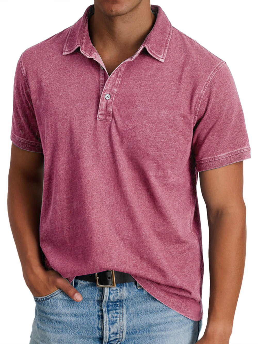 Andrés | Playera Polo Clásica de Corte Refinado