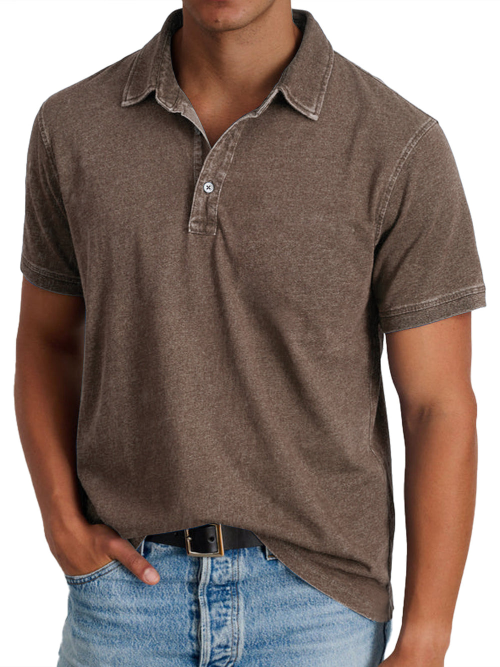 Andrés | Playera Polo Clásica de Corte Refinado