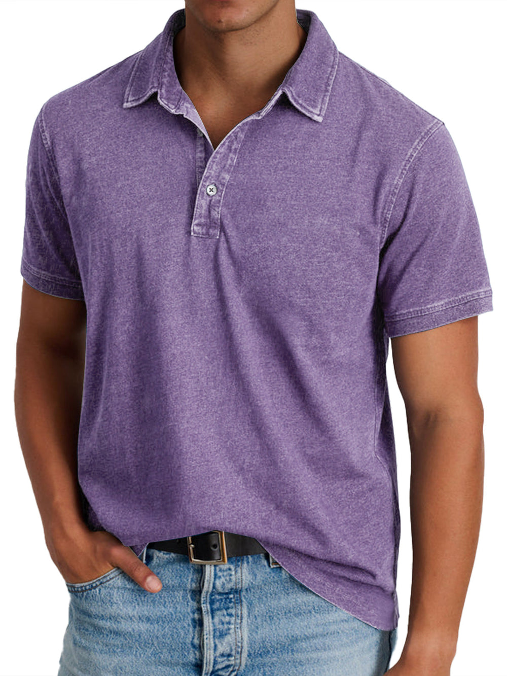 Andrés | Playera Polo Clásica de Corte Refinado