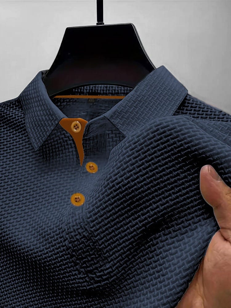 Andrés | Playera Polo Refinada con Textura