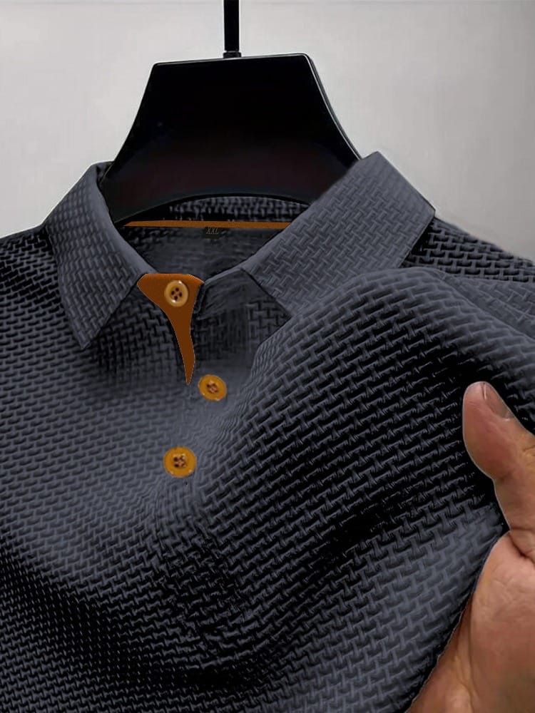 Andrés | Playera Polo Refinada con Textura