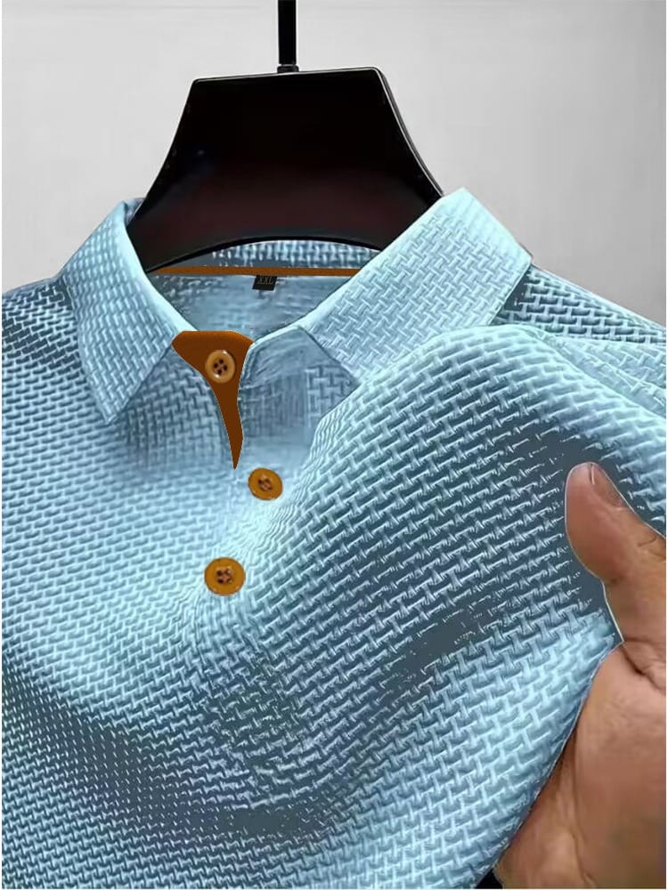 Andrés | Playera Polo Refinada con Textura