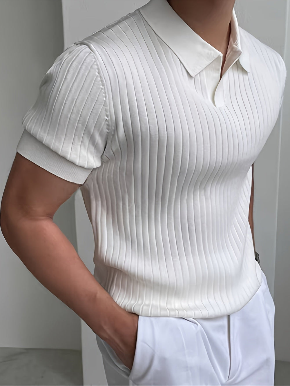 Andrés | Playera Polo Texturizada Refinada