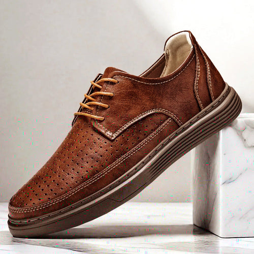 Andrés | Zapatos Oxford de Piel con Agujetas