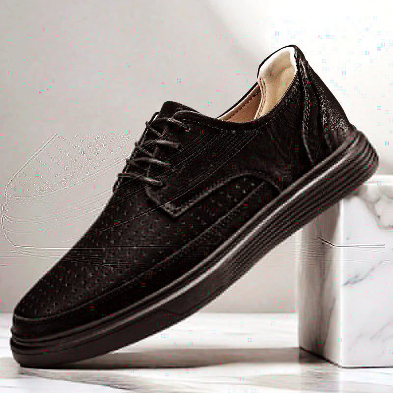 Andrés | Zapatos Oxford de Piel con Agujetas