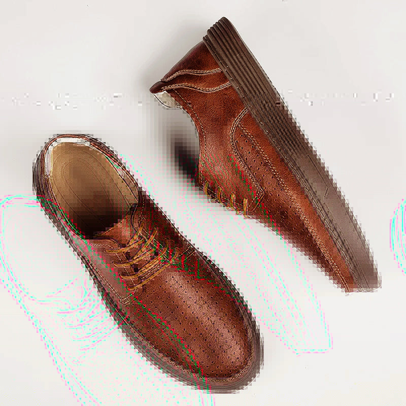 Andrés | Zapatos Oxford de Piel con Agujetas