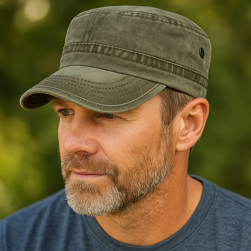 Bruno | Gorra Lavada de Aire Vintage