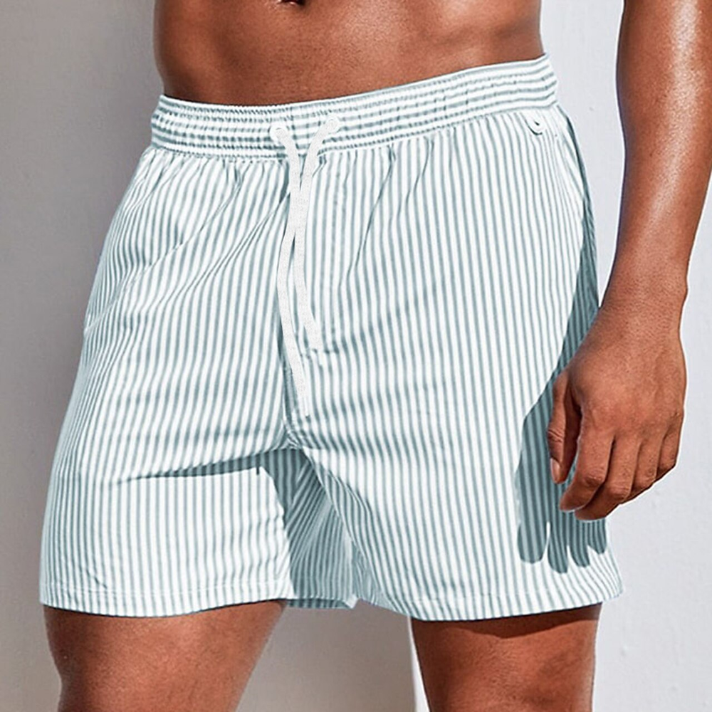 Bruno | Short de Baño de Rayas