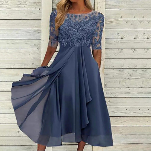 Camila | Vestido de Noche de Caída Fluida