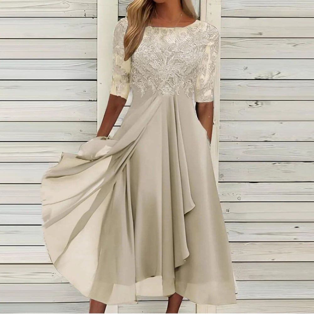 Camila | Vestido de Noche de Caída Fluida