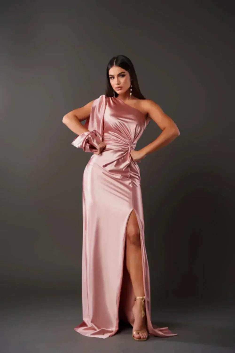 Camila | Vestido de Noche de Un Hombro