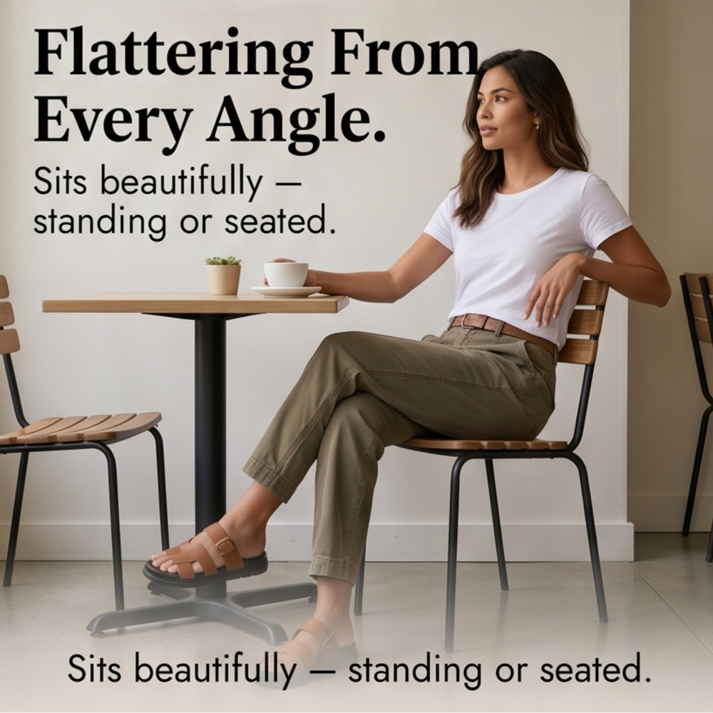 Catalina | Pantalón Utilitario de Tiro Alto