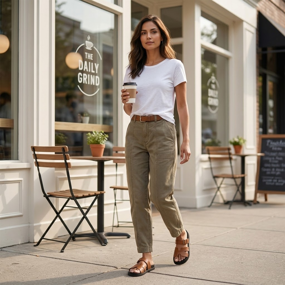 Catalina | Pantalón Utilitario de Tiro Alto