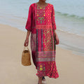 Catalina | Vestido Largo Boho Holgado