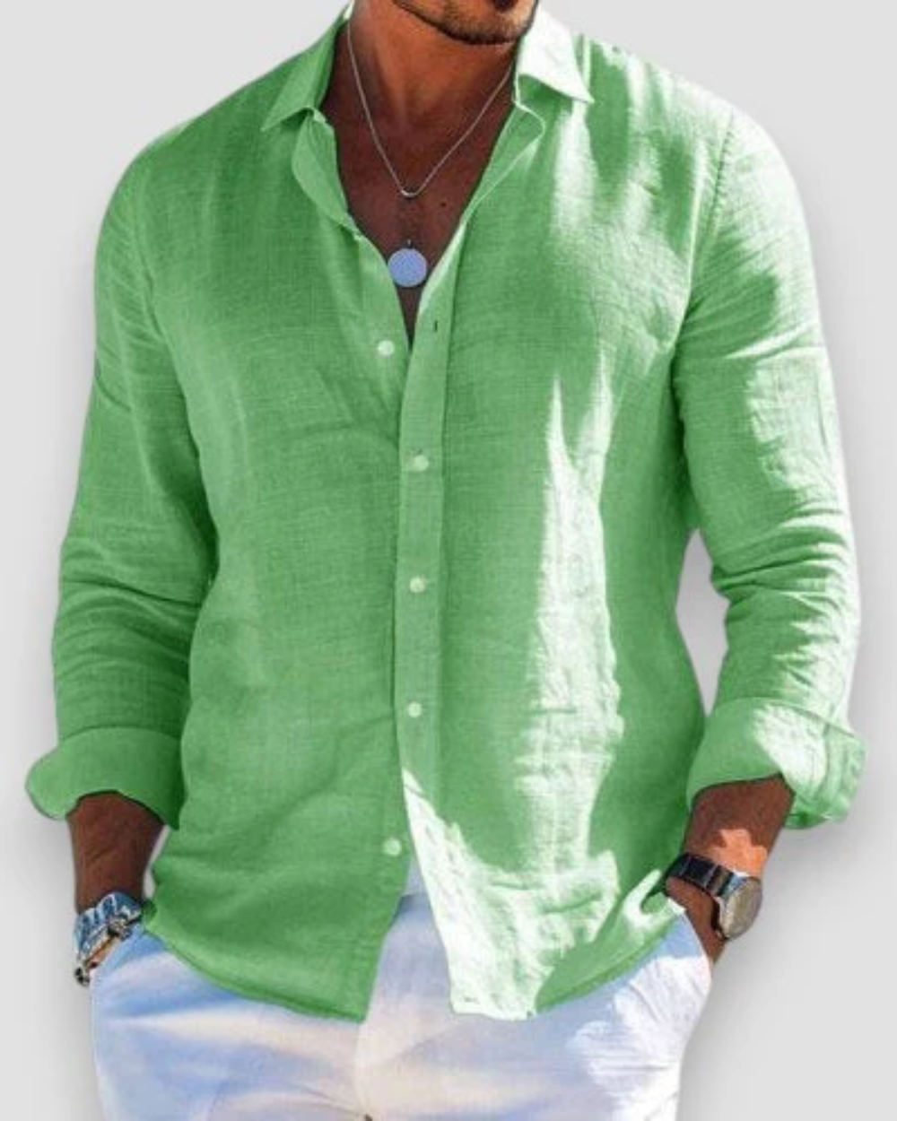Connor | Camisa de Manga Larga Casual