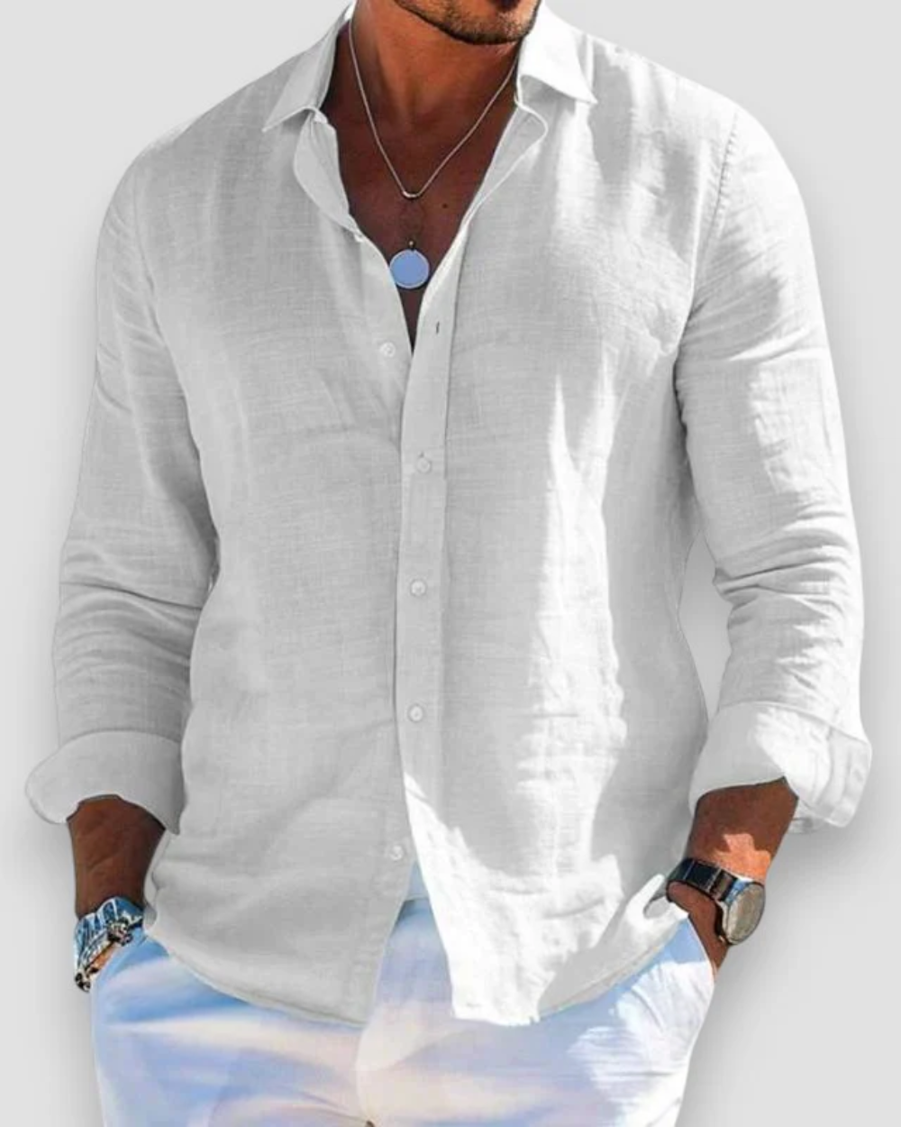 Connor | Camisa de Manga Larga Casual