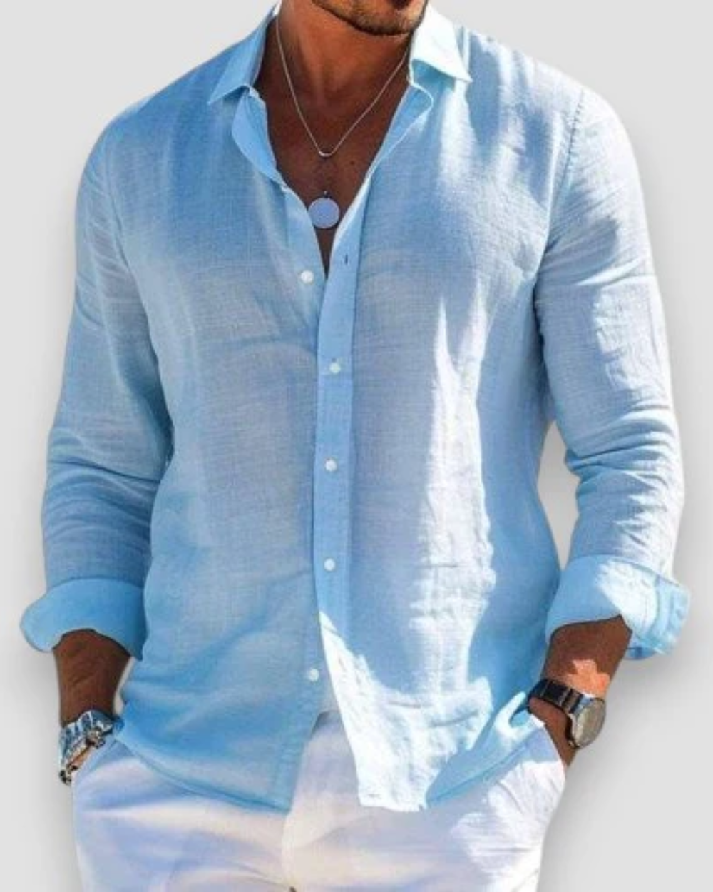 Connor | Camisa de Manga Larga Casual