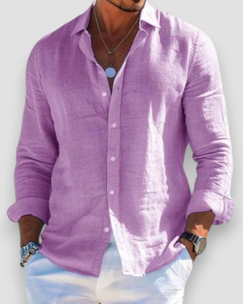 Connor | Camisa de Manga Larga Casual