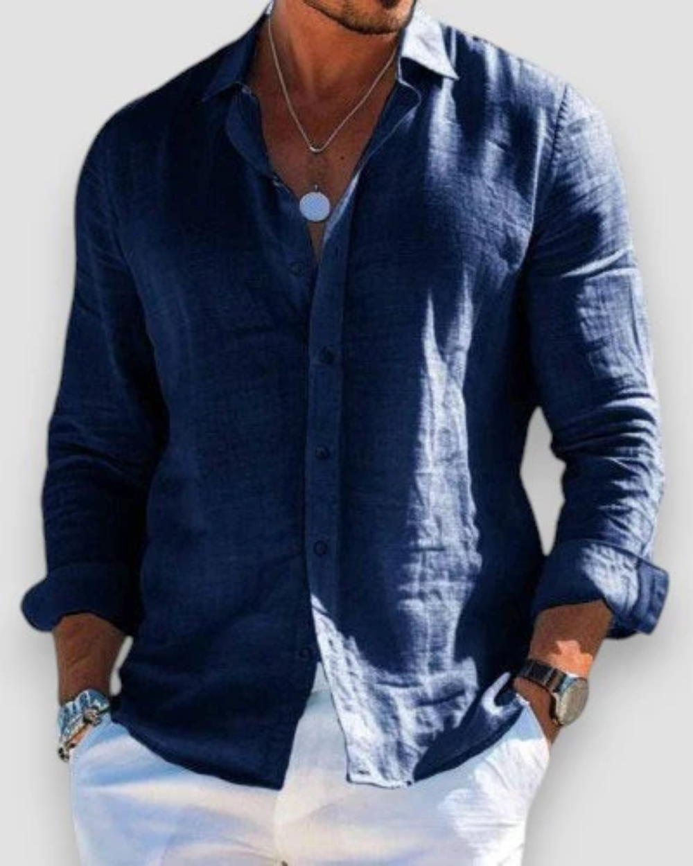 Connor | Camisa de Manga Larga Casual