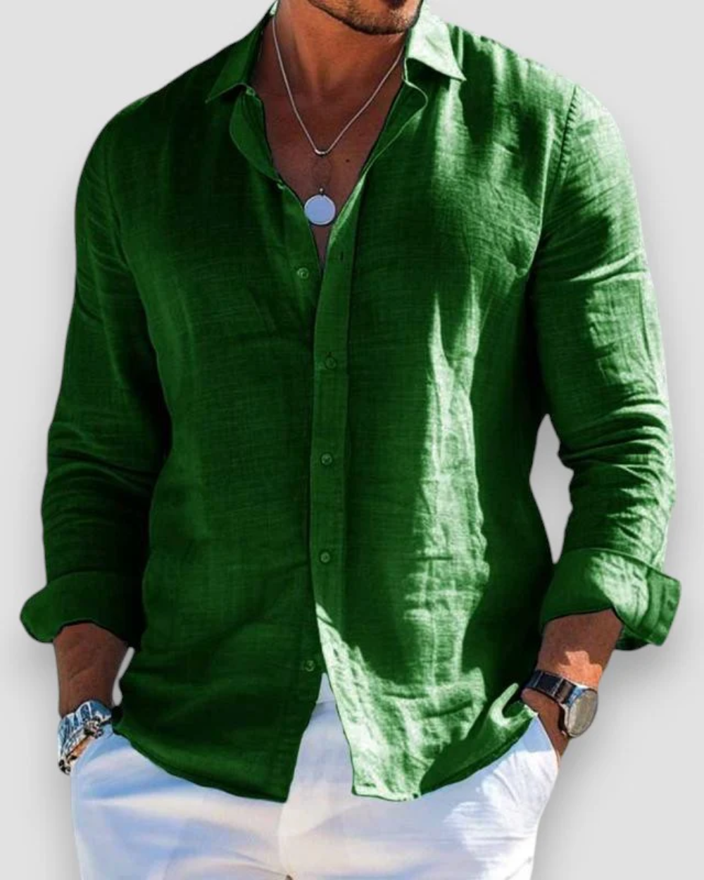 Connor | Camisa de Manga Larga Casual