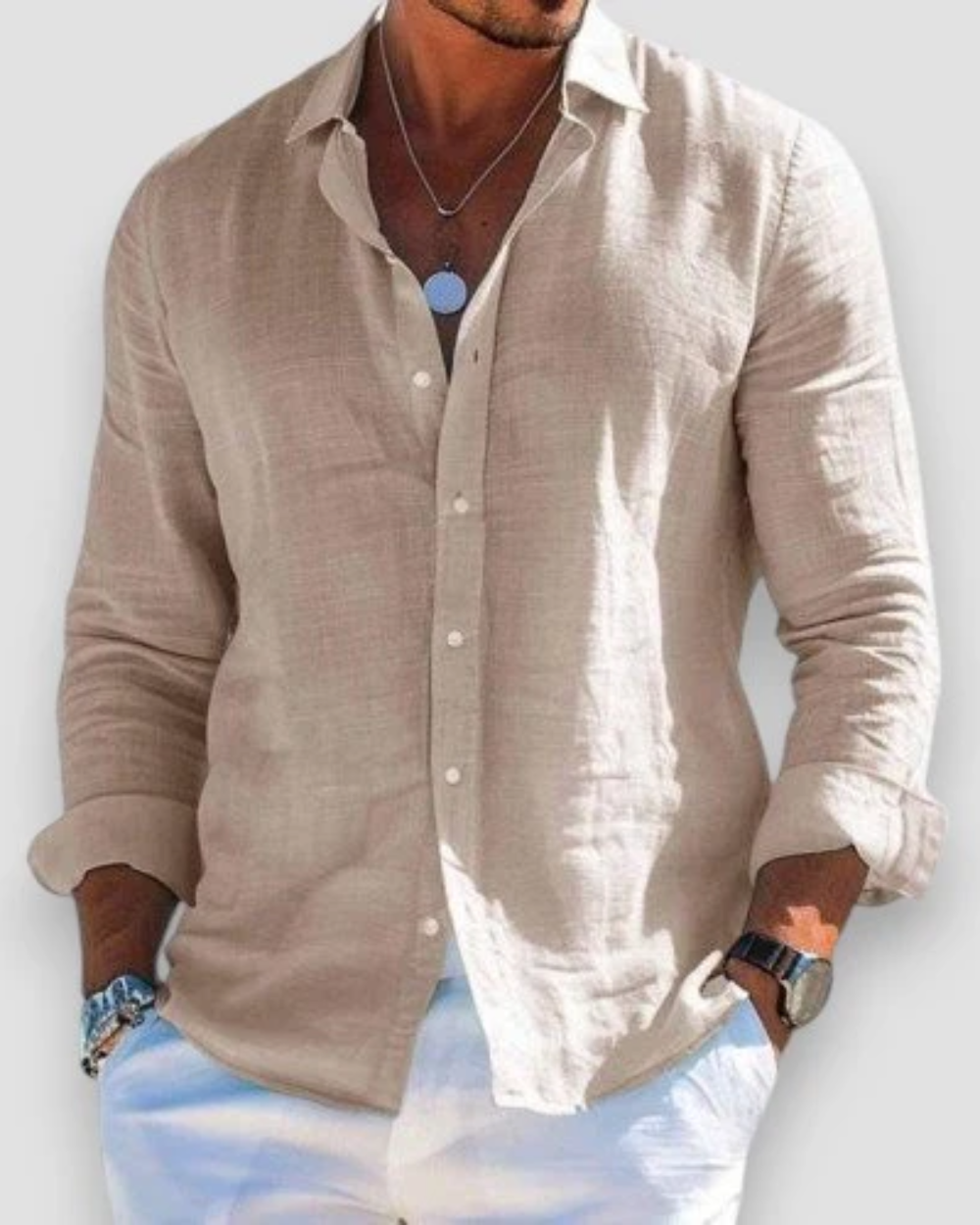 Connor | Camisa de Manga Larga Casual