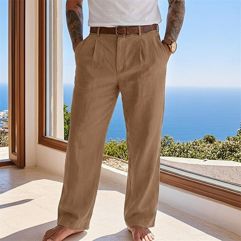 Diego | Pantalón de Verano de Corte Relajado