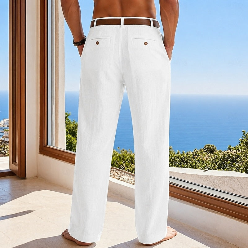 Diego | Pantalón de Verano de Corte Relajado
