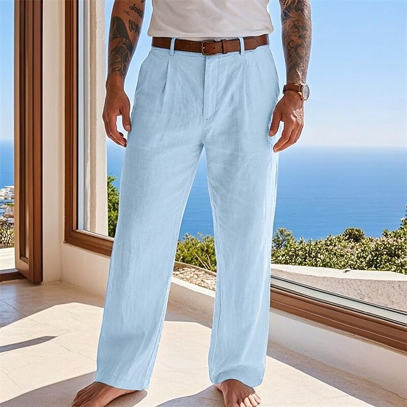 Diego | Pantalón de Verano de Corte Relajado