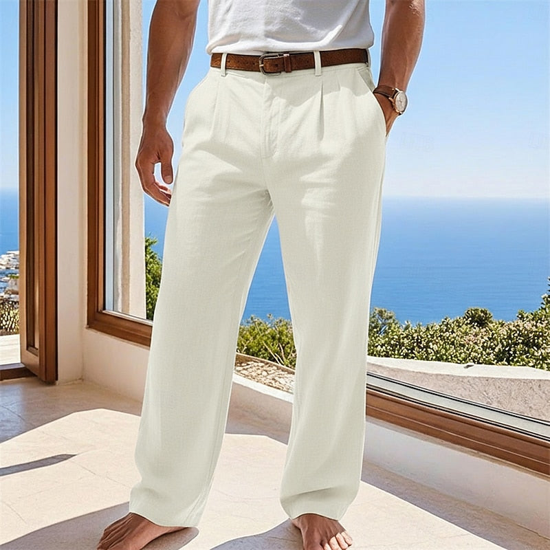 Diego | Pantalón de Verano de Corte Relajado