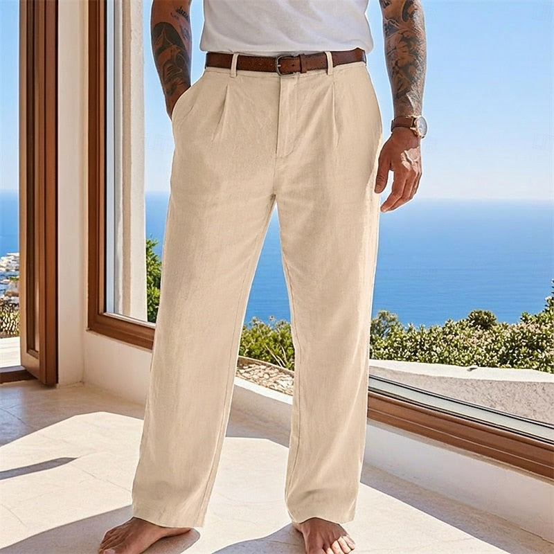 Diego | Pantalón de Verano de Corte Relajado