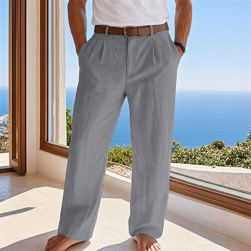 Diego | Pantalón de Verano de Corte Relajado