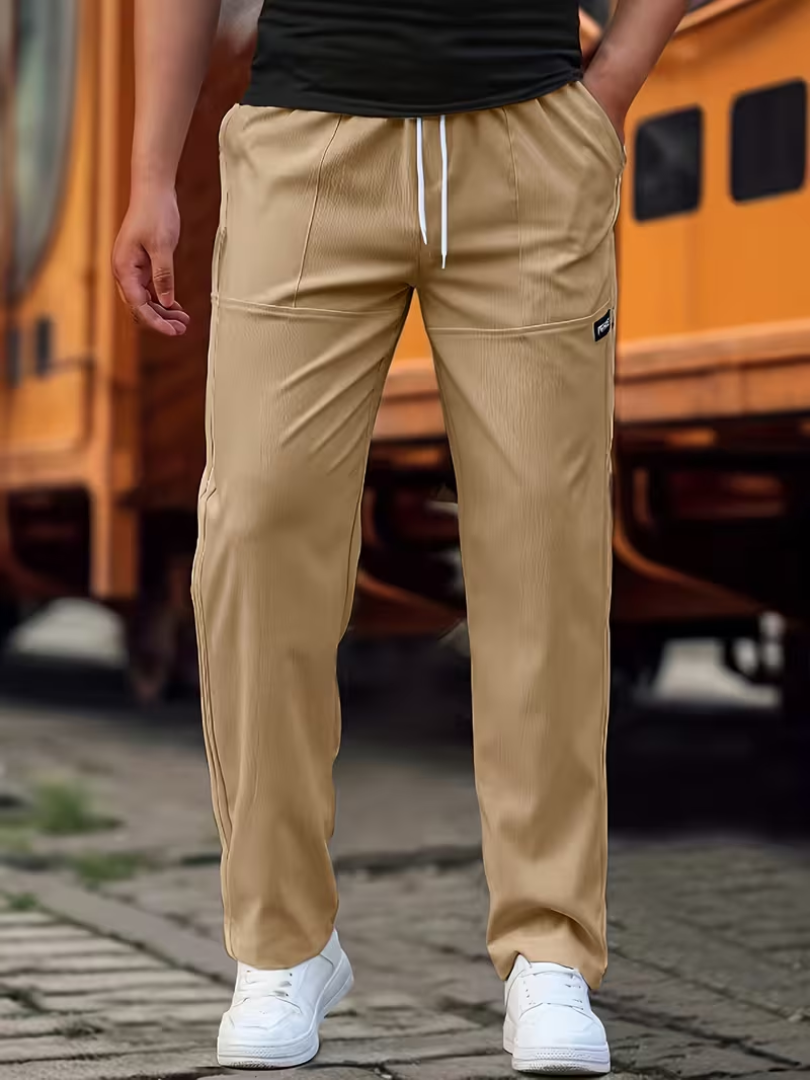 Diego | Pantalón Ligero de Pierna Recta