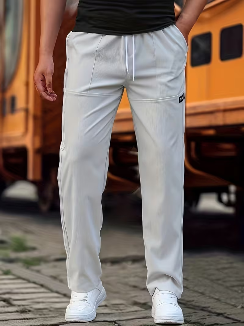 Diego | Pantalón Ligero de Pierna Recta