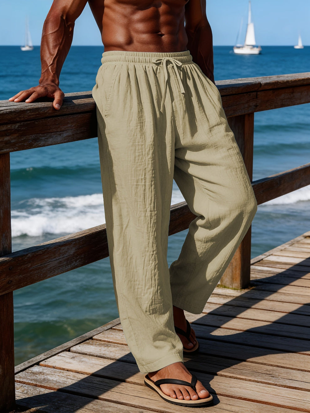 Diego | Pantalón Relajado con Cordón