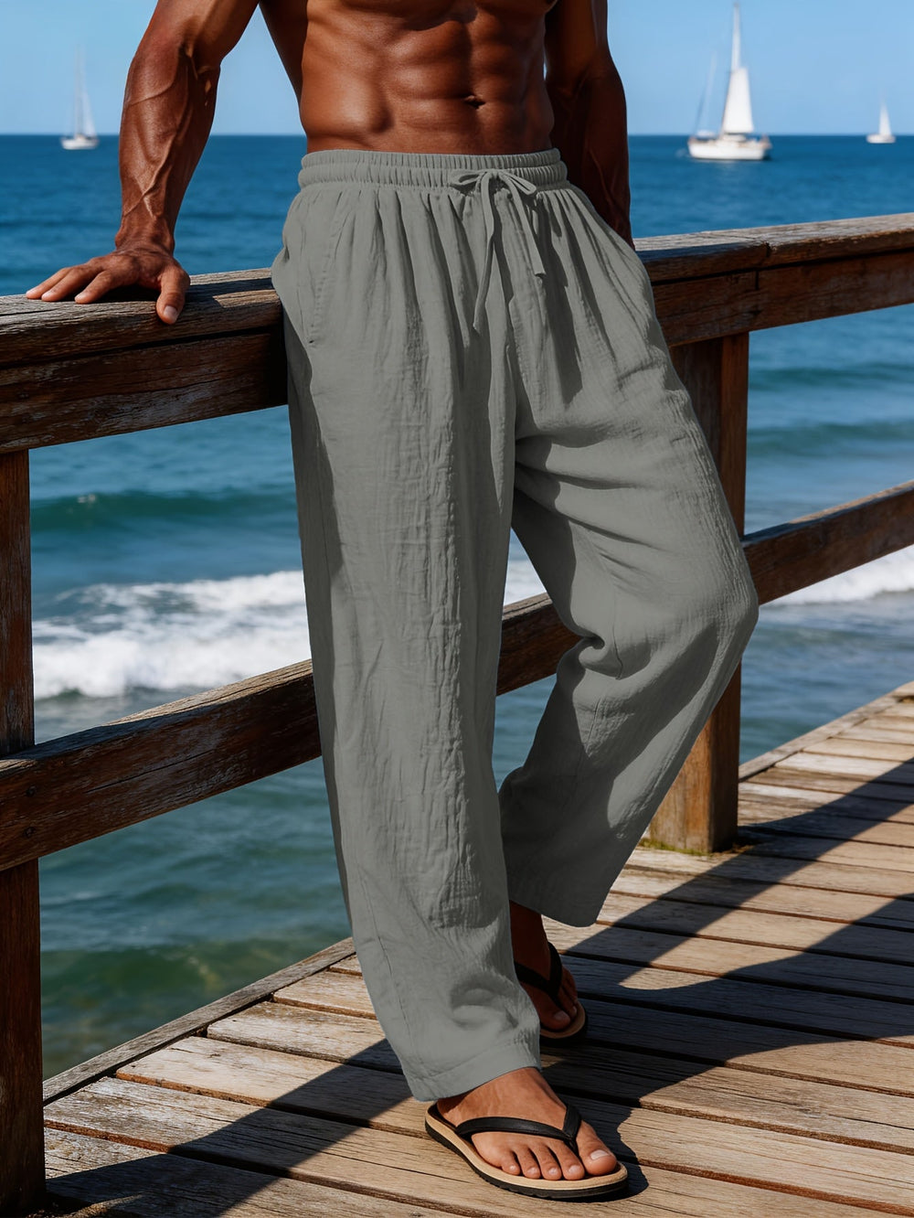 Diego | Pantalón Relajado con Cordón